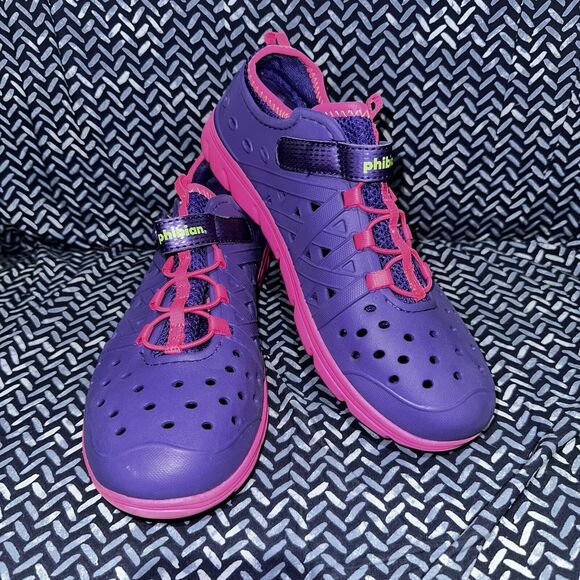 Stride Rite Made 2 Play Phibian Sneaker Sandal Water Shoe Size 5 EUC - Picture 1 of 12